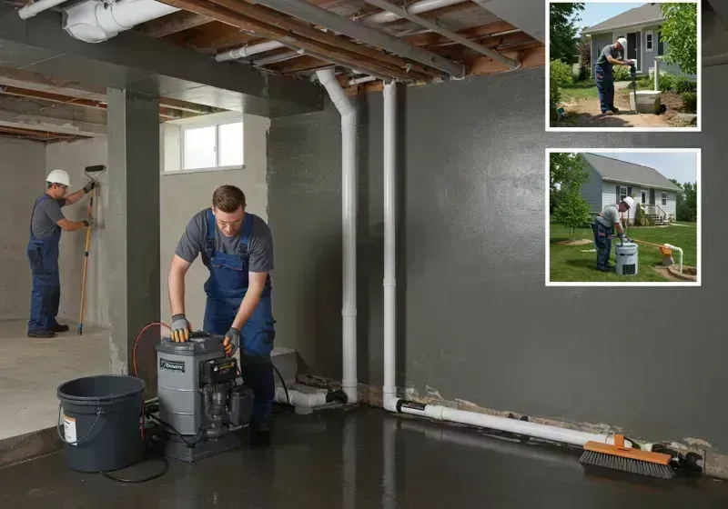 Basement Waterproofing and Flood Prevention process in Pekin, IL